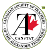 logo for Canadian Society of Teachers of the Alexander Technique